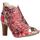 Pantofi Femei Botine Laura Vita ALBANE 048 roșu