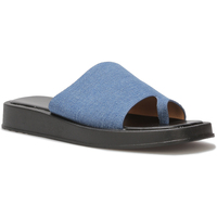 Pantofi Femei  Flip-Flops La Modeuse 70410_P164623 albastru