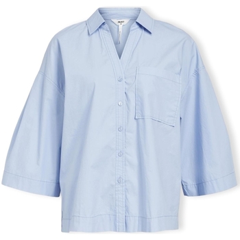 Îmbracaminte Femei Topuri și Bluze Object Demi Shirt 3/4 - Brunnera Blue albastru