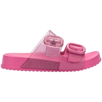 Pantofi Copii Sandale Melissa MINI  Kids Cozy Slide - Glitter Pink roz