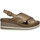 Pantofi Femei Sandale Pon´s Quintana 9819 Cuir Tresse Femme Bronze Altă culoare