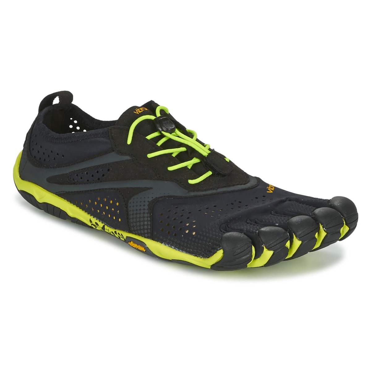 Pantofi Bărbați Trail și running Vibram Fivefingers V-RUN Negru / Galben
