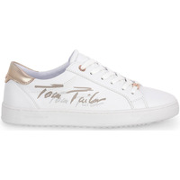 Pantofi Femei Sneakers Tom Tailor 009 WHITE ROSE GOLD Alb