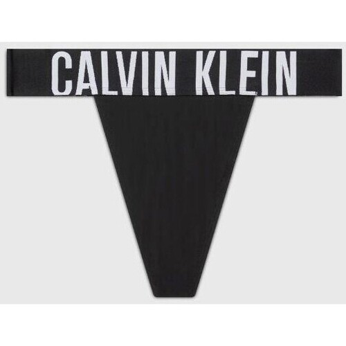 Lenjerie intimă Femei Slip Calvin Klein Jeans 000QF7638EUB1 THONG Negru