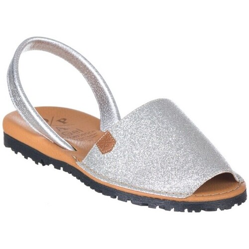 Pantofi Femei Sandale Popa SANDALE  CALIFORNIA Argintiu