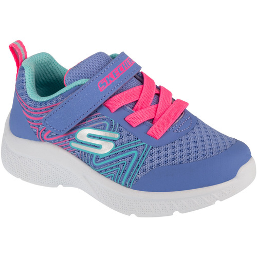 Pantofi Fete Pantofi sport Casual Skechers Microspec Plus - Swirl Sweet violet