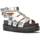 Pantofi Femei Sandale La Modeuse 70439_P164800 Argintiu