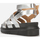 Pantofi Femei Sandale La Modeuse 70439_P164796 Argintiu