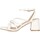 Pantofi Femei Sandale Luna Collection 75344 Alb