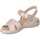 Pantofi Femei Sandale Mysoft SANDALE  002 Auriu