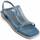 Pantofi Femei Sandale Leindia 88545 albastru