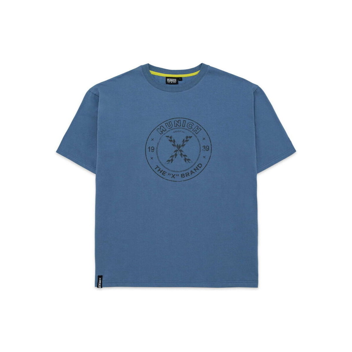 Îmbracaminte Bărbați Tricouri mânecă scurtă Munich T-shirt vintage albastru