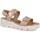 Pantofi Femei Sandale Amarpies ABZ23505 Bej