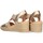 Pantofi Femei Sandale Luna Collection 74733 Auriu