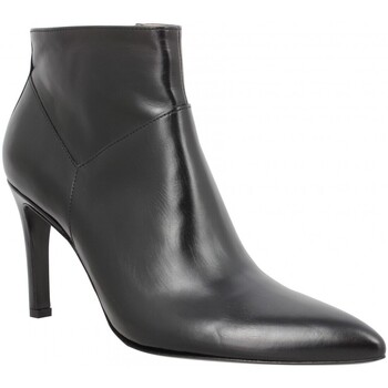 Pantofi Femei Botine Freelance Forel 7 Low Zip Boot Cuir Lisse Femme Noir Negru