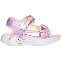 Pantofi Fete Sandale Skechers Unicorn dreams sandal - majes roz