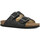 Pantofi Femei Sandale Colors of California Bio glitter metal buckles Negru