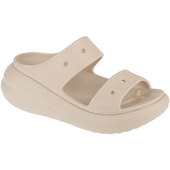 Pantofi Femei Papuci de casă Crocs Classic Crush Sandal Gri