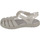 Pantofi Copii Sandale sport Crocs Isabella Argintiu