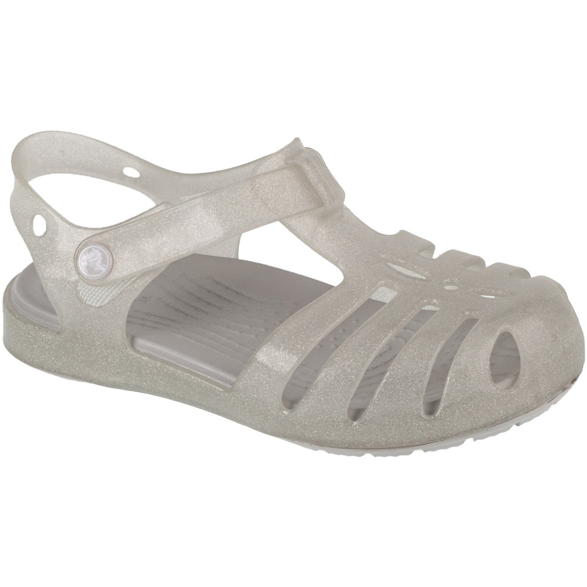 Pantofi Fete Sandale sport Crocs Isabella Argintiu