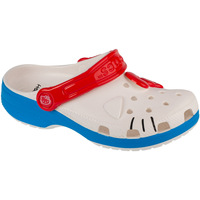Pantofi Fete Papuci de casă Crocs Classic Hello Kitty Iam Kids Clog Alb