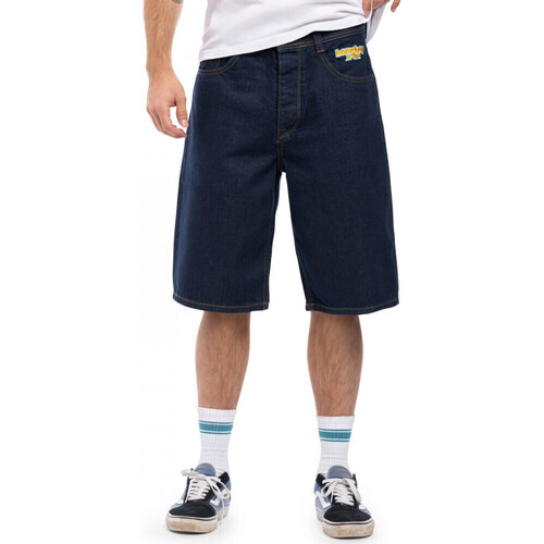Îmbracaminte Pantaloni scurti și Bermuda Homeboy X-tra baggy denim shorts albastru