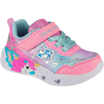 Pantofi Fete Pantofi sport Casual Skechers Unicorn Charmer - Lil Stellar roz