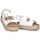Pantofi Femei Sandale Luna Collection 74421 Alb