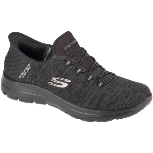 Pantofi Femei Pantofi sport Casual Skechers Slip-Ins Summits - Dazzling Haze Negru