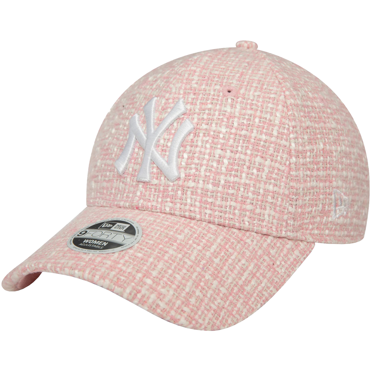 Accesorii textile Femei Sepci New-Era Wmns Summer Tweed 9FORTY New York Yankees Cap roz