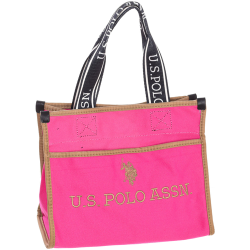 Genti Femei Sacoșe shopping și Genti shopping U.S Polo Assn. BEUHX5999WUA-FUCHSIA roz
