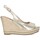 Pantofi Femei Sandale Luna Collection 74602 Auriu