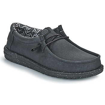 Pantofi Bărbați Pantofi Slip on HEYDUDE Wally Canvas Negru