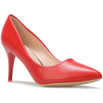 Pantofi Femei Pantofi cu toc La Modeuse 69759_P162363 roșu