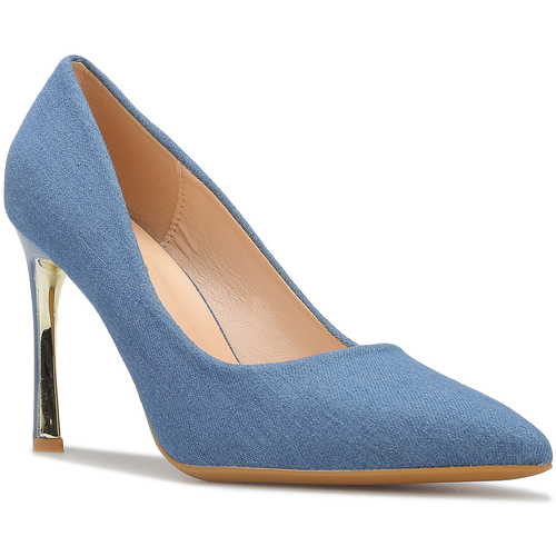 Pantofi Femei Pantofi cu toc La Modeuse 70012_P163162 albastru