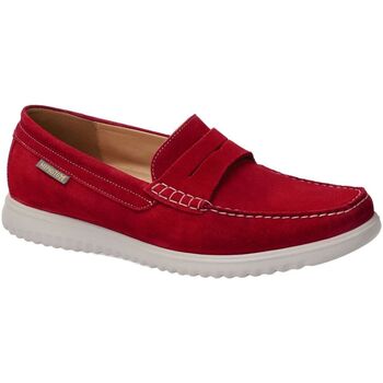Pantofi Bărbați Mocasini Mephisto Titouan roșu