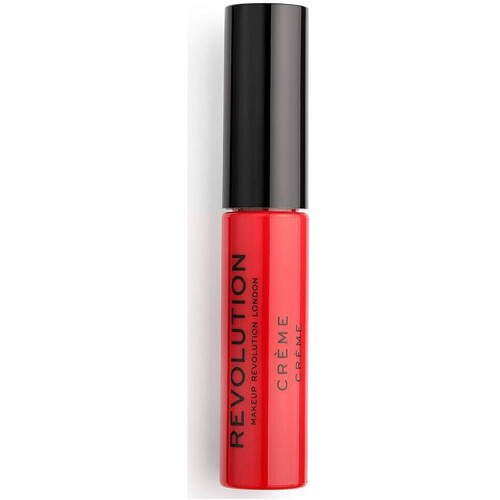 Frumusete  Femei Ruj de buze Makeup Revolution Cream Lipstick 6ml - 132 Cherry portocaliu