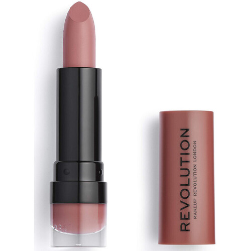 Frumusete  Femei Ruj de buze Makeup Revolution Matte Lipstick - 113 Heart Race roz