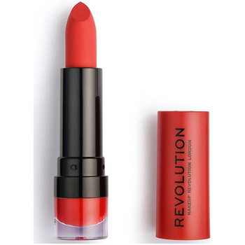 Frumusete  Femei Ruj de buze Makeup Revolution Matte Lipstick - 134 Ruby roșu