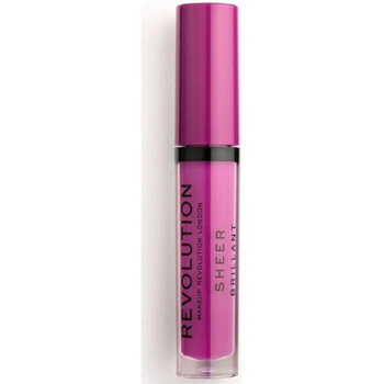 Frumusete  Femei Gloss Makeup Revolution Sheer Brilliant Lip Gloss - 145 Vixen violet
