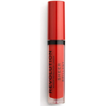Frumusete  Femei Gloss Makeup Revolution Sheer Brilliant Lip Gloss - 134 Ruby roșu
