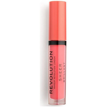 Frumusete  Femei Gloss Makeup Revolution Sheer Brilliant Lip Gloss - 138 Excess roz