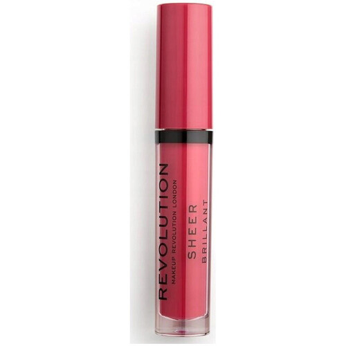Frumusete  Femei Gloss Makeup Revolution Sheer Brilliant Lip Gloss - 141 Rouge roșu