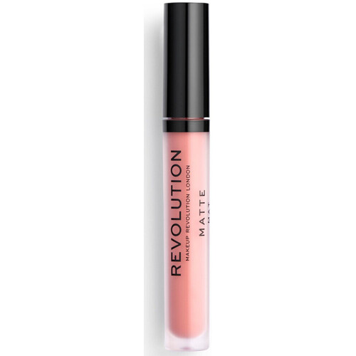 Frumusete  Femei Gloss Makeup Revolution Matte Lip Gloss - 113 Heart Race roz
