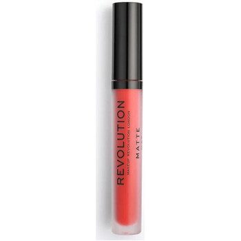 Frumusete  Femei Gloss Makeup Revolution Matte Lip Gloss - 132 Cherry portocaliu