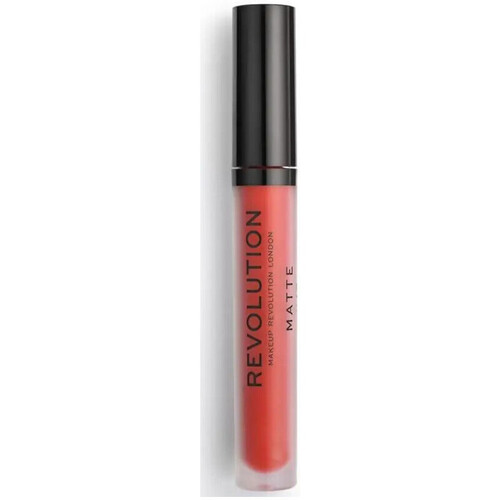Frumusete  Femei Gloss Makeup Revolution Matte Lip Gloss - 134 Ruby roșu
