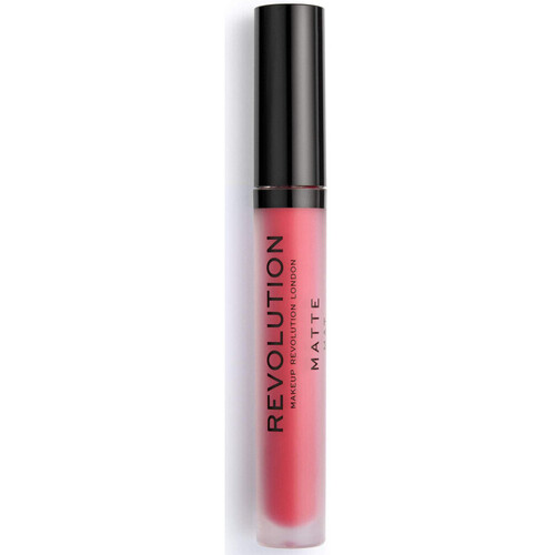 Frumusete  Femei Gloss Makeup Revolution Matte Lip Gloss - 141 Rouge roșu