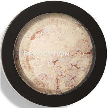 Frumusete  Femei Iluminator Makeup Revolution Highlighter Powder Skin Finish - Opalescent Bej