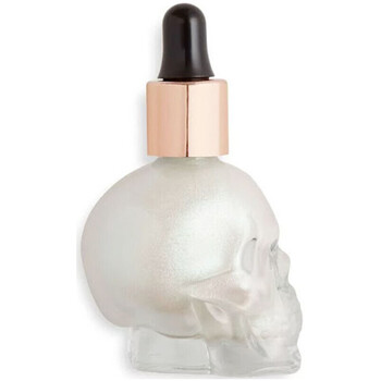 Frumusete  Femei Iluminator Makeup Revolution Liquid Highlighter Halloween Skull - Ghosted Gri