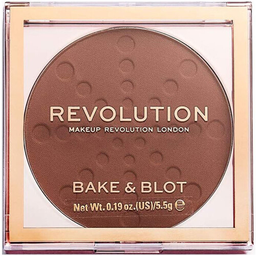 Frumusete  Femei Fard de obraz & pudre Makeup Revolution Baking and Finishing Powder Bake & Blot - Deep Dark Maro